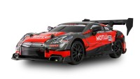 21112 Radiografisch Drift Racing Car 4WD schaal 1 op 24 RTR Zwart met rood